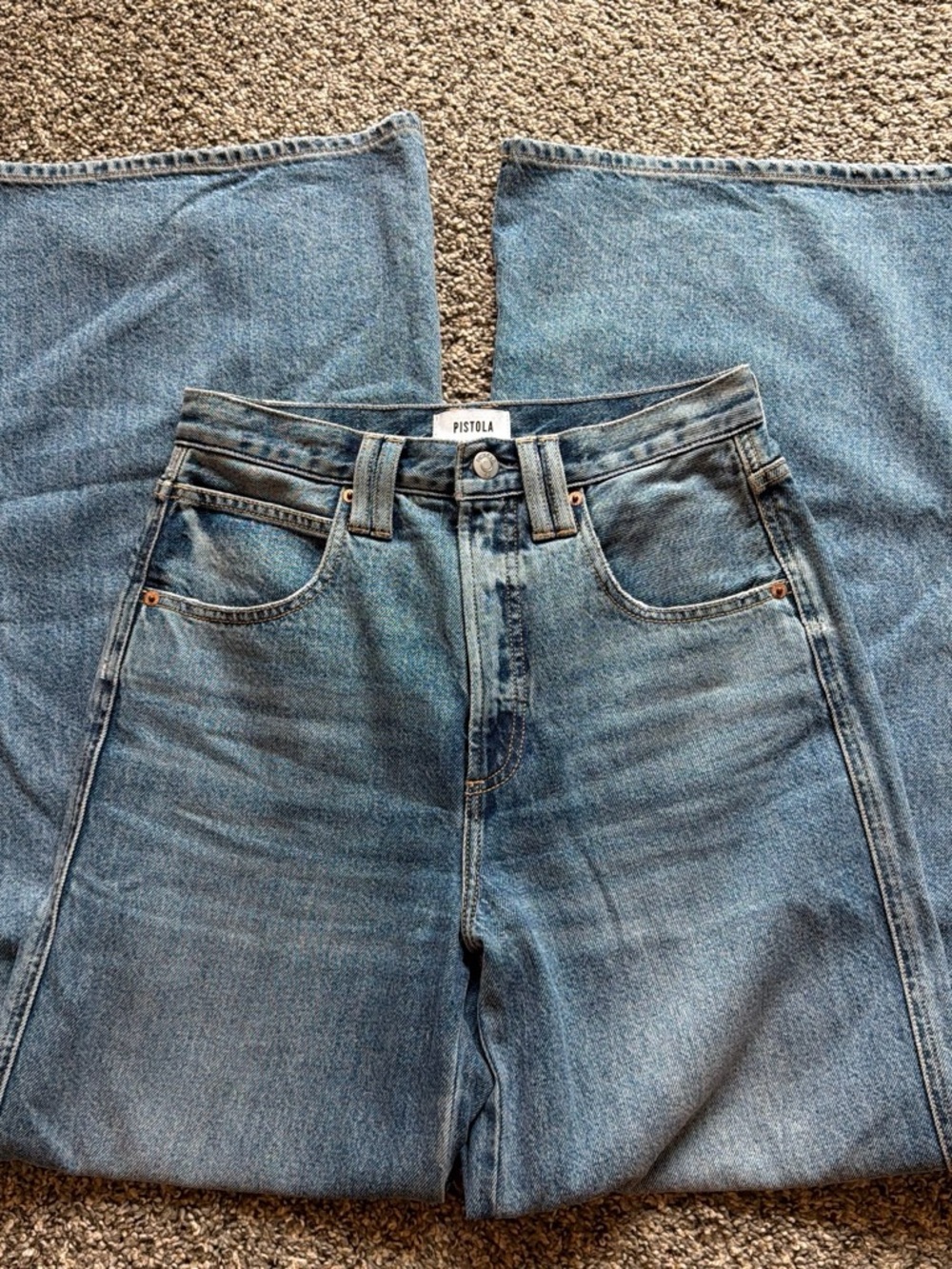 pistola women’s wide leg Jeans